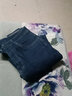 春夏薄款牛仔裤直筒宽松中年爸爸男士牛仔裤高腰弹力休闲牛仔长裤 5155深蓝 30 码=2尺3腰围 实拍图