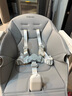 ADemain艾德蔓儿童餐椅婴儿餐椅多功能可折叠可推动宝宝新生儿餐椅 灰色（升级版） 实拍图