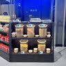透明塑料密封桶食品级瓜子炒货散装亚克力收纳盒干果陈列展示盒 斜口圆形矮款25*25加厚款 实拍图