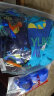 羽克（Yuke） 儿童泳衣男童泳裤套装新款男孩分体防晒中大童小恐龙游泳衣宝宝 蓝色恐龙三件套 2XL(建议身高115-125CM) 晒单实拍图