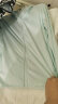 BURLEMON可拆卸防晒衣女男冰丝服防紫外线薄款运动皮肤风衣透气骑行外套 KY5999S玉月兰-女 XL 实拍图