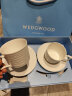 WEDGWOOD母亲节礼物 威基伍德 意大利浮雕 咖啡杯 骨瓷 杯碟套组 白色 两杯两碟 实拍图