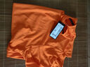 乔丹短袖男t恤夏季透气速干衣冰丝跑步T恤半袖运动服上衣 太阳橙 透气速干-1267F 3XL 实拍图
