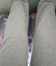 棉致加绒加厚白灰色运动裤子女秋冬季新款宽松阔腿休闲裤卫裤 5561浅灰色【加绒高品质29.5】 2XL 130-145斤 实拍图