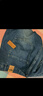 真维斯（Jeanswest）牛仔裤男士潮流时尚百搭九分新款宽松直筒哈伦新款男休闲长裤子 FE_0060怀旧蓝 30 (30) 实拍图