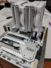酷冷至尊(CoolerMaster)T620H 白CPU风冷散热器 多平台/双塔6热管/镀镍铜底/金属顶盖白化处理/Halo2代风扇 实拍图