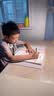 美好童年儿童学习桌青少年学生家用实木书桌椅套装可升降简约写字桌电脑桌 【环保实木】120*70+抽屉 实拍图