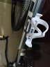 洛克兄弟（ROCKBROS） 自行车水壶架PC塑料超轻山地车水壶架骑行水杯支架骑行装备 白色 实拍图
