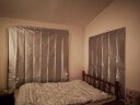 西漢（XIHAN）全遮光免打孔魔术贴遮阳窗帘布阳台飘窗卧室客厅防晒隔热涂银窗帘 宽1.7米*高2米 实拍图