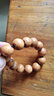 筱凡桃木手串男女原木佛珠串珠木质手持念珠木制随身配饰品 珠径1.8cm 桃木手串 实拍图