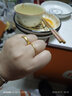 金莱缘  古法黄金戒指男素圈光面板戒足金999硬金情侣对戒光圈指环女 19号 （金重2.8g） 实拍图