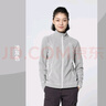 迪卡侬（DECATHLON）摇粒绒外套女抓绒衣保暖户外运动加厚秋冬冲锋衣内胆 全拉链-浅灰色 S 尺码偏大，建议选小一码 实拍图
