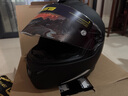 GSB摩托车头盔冬季防冻保暖男女盔3C电动车摩托车通勤竞速头盔gsb361 哑黑配透明镜片+顺丰快递 XL（建议57-58头围） 实拍图