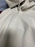 FILA 斐乐官方情侣款连帽卫衣秋季新款纯棉宽松针织长袖上衣加绒 杏仁卡其-BG M 实拍图