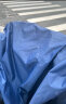 雨航（YUHANG）骑行成人电动电瓶摩托车单人雨衣男女式单人雨披大帽檐3XL蓝色 晒单实拍图