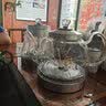 妙胜 智能全自动底部上水壶电热水壶抽水式烧水壶一体家用电茶壶自动上水功夫茶壶泡茶具套装 0.9L 消毒款-双边上水 实拍图