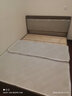 苏广【顺丰闪发】实木床双人床软包主卧床简约单人床出租屋床 单床+5CM床垫 1.5*2米 实拍图