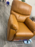 芝华仕（CHEERS）头等舱现代简约真皮功能单人沙发芝华士懒人可摇转单椅K1232 赤霞橙-手动躺摇转 优先发货（详询客服） 晒单实拍图