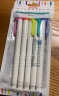 斑马牌 (ZEBRA)荧光笔 WKT7 5色套装 自然系列 双头荧光笔 学生标记笔记号笔 WKT7-5C-NTC 晒单实拍图