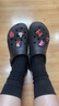 卡骆驰（crocs）云朵女鞋洞洞鞋厚底增高凉鞋户外沙滩鞋包头透气拖鞋 W8 实拍图