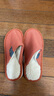 华美健步日系风柔软极简情侣棉拖鞋秋冬季家居室内保暖软底棉鞋女HM001西瓜红38-39码 实拍图