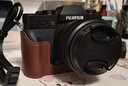 摄侣富士xt5保护套xs20相机包xt30二代三代xt50皮套x100vi保护套xh2s底座xe5相机套xt20皮壳牛皮配件 XT30三代/二代/XT30咖啡色真皮保护套 实拍图