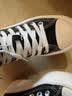 匡威（Converse）女子 ALL STAR系列 厚底高帮松糕帆布鞋 568497C 36码US5.5码 实拍图