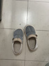 回力女棉拖鞋秋冬季防水厚底踩屎感室内家居月子新款包跟棉鞋加绒拖鞋 灰色 40-41 【偏小一码】 实拍图
