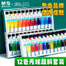 晨光(M&G)文具温莎牛顿联名丙烯画颜料12色/10ml防水学生集训校考练习diy墙绘 儿童女孩生日 APL976N5 实拍图
