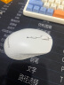 联想(Lenovo) 无线蓝牙双模鼠标 蓝牙5.0/3.0 便携办公鼠标 人体工程学设计 Howard白色 实拍图