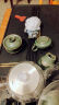 合成乌金石茶盘全自动上水一体石茶盘办公室家用干泡台茶台茶海 55*37CM +玻璃茶炉【分体式】 实拍图