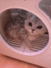 BAIWO宠物烘干箱猫咪烘干机洗澡静音吹干神器狗狗吹风机自动小型猫专用 BW12-标准款 实拍图