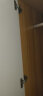 乐瑥（LEWEN）衣柜家用卧室现代简约小户型柜子卧室储物柜衣柜出租房简易挂衣橱 【双抽双门款】原木色+白60CM 组装（自己安装） 晒单实拍图