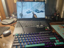 VGN N75有线/无线/蓝牙三模客制化机械键盘gasket结构全键热插拔游戏电竞办公键盘 单模N75 动力紫轴 加勒比海 实拍图