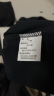 凡客诚品（VANCL）T恤男夏季纯棉纯色体恤圆领上衣运动打底衫 黑色(短) 2XL  晒单实拍图