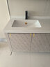 狮鹫陶瓷台下盆洗脸盆洗手盆洗面盆台盆方形盆洗手池洗脸池石下洗手盆 方盆24寸+龙头+水阀+下水 实拍图