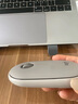 罗技（Logitech）LOGITECH PEBBLE鼠标 无线蓝牙鼠标 办公静音鼠标 女性鼠标对称鼠标 鹅卵石造型 米白色 实拍图