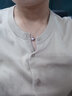 潮宏基玫瑰金18K金项链女士生日礼物 肖邦链 XXK30000071 红K约42cm 实拍图