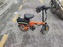 奥米融代驾电动折叠车铝合金超轻便电动车小型迷你锂电池自行车电瓶车 X8长跑王/电池质保2年/32容量约115KM 实拍图