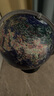 FUNGLOBE 地球仪32cm高清3D立体中英文浮雕大号儿童办公室台灯学生专用书房摆件AR中学生 32CM海沟款带AR(720° 充电款外框咖啡色) 实拍图