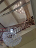 合亮 现代楼梯k9水晶吊灯复式楼旋转大厅螺旋吊线灯客厅楼梯间长吊灯 圆款直径100X300cm-18个led灯泡 三色变光 晒单实拍图