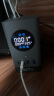 公牛（BULL）智能数显屏幕氮化镓67W快充小电舱立式插座/多功能防雷抗电涌电竞USB桌面笔记本插线板 2C2A+6插孔 晒单实拍图