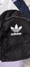 adidas阿迪达斯官方三叶草男女可调节运动双肩背包H35596 黑色/白 NS 实拍图