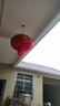 缔卡2025新年大红灯笼一对过年大门口宫灯阳台挂饰过新年户外装饰吊灯 升级款100#家和万事兴长钩-2个装 实拍图