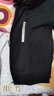 无印良品 MUJI 男女通用 紧密编织毛圈 拉链连帽衫 休闲外套 无性别 卫衣 黑色 XXS-XS(150/72A) 晒单实拍图
