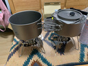 挪客Naturehike户外轻便炊具钛锅钛煎锅套装露营装备炊具 钛锅（大）. 实拍图