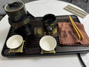 豪峰2025新款整套懒人自动茶具套装家用实木茶盘茶杯茶壶父亲节礼物 实拍图