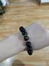 泽心雅玉黑曜石手串十二生肖马年本命年本命佛朱砂六字真言手链男女士 实拍图