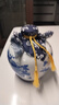 信德恒景德镇陶瓷 酒坛子10斤装酒瓶仿古雕刻酒瓶酒壶酒缸青花瓷密封罐 【配蓝布】5斤青花富贵吉祥 实拍图