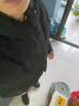 啄木鸟棉衣男外套男秋冬季新款羽绒棉服男士休闲加厚面包服冬装棉袄男装 YW5023黑色 XL 约120-135斤 实拍图